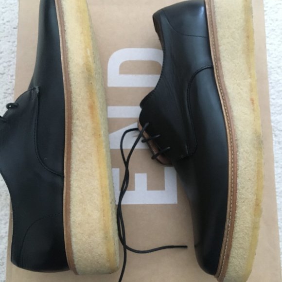 H&M  Black Crepe sole shoes